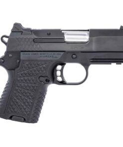 Wilson Combat 9mm Luger 3.25in Black DLC Stainless Steel Pistol - 10+1 Rounds