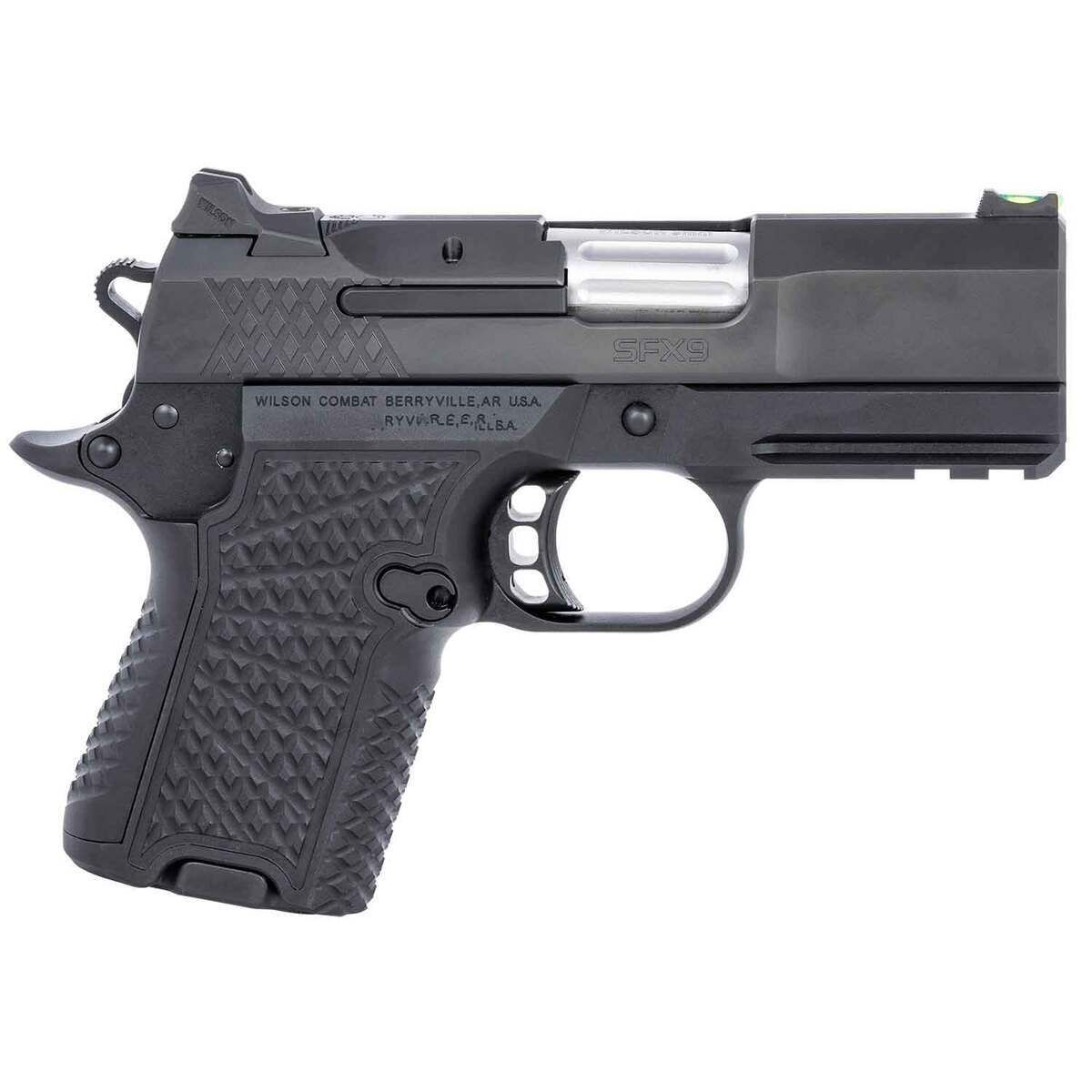 Wilson Combat 9mm Luger 3.25in Black DLC Stainless Steel Pistol - 10+1 Rounds 1 A10 result