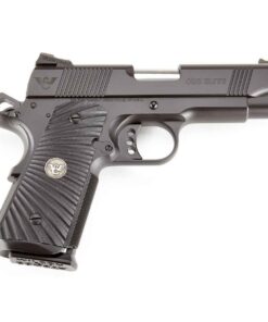 Wilson Combat 1911 CQB Elite Compact 9mm Luger 4in Black Carbon Steel Pistol - 9+1 Rounds