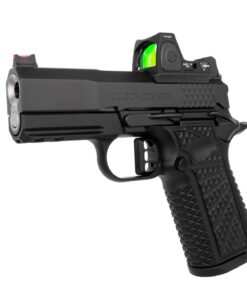 WILSON COMBAT SFX9 3.25" BARREL LIGHT RAIL FRAME WITH BLACK FRAME/BLACK SLIDE 15-ROUND VARIANT EXTREME DE-HORN MELT AND TRIJICON RMR (3.25 MOA)