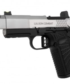 WILSON COMBAT SFX9 3.25" BARREL BLACK LIGHT RAIL FRAME STAINLESS SLIDE OPTICS READY MARKINGS OMITTED EXTRA DEHORN AND COMPENSATED BARREL
